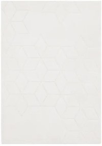 Koberce Breno Kusový koberec VEGAS UNI C1/WWW, biela,160 x 230 cm
