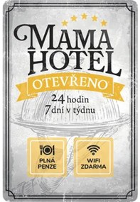 Ceduľa BU20057 20x30 cm Mama hotel