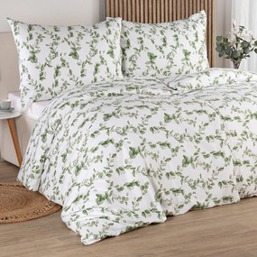 Flanelové posteľné obliečky EUKALYPTUS