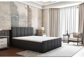 Tempo Kondela Boxspringová posteľ, 160x200, sivá, STAR