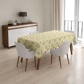 Sablio Obrus Zajačik s mrkvou - 90x90 cm