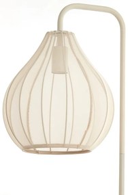 Béžová stojacia lampa s textilným tienidlom (výška 156,5 cm) Elati – Light &amp; Living