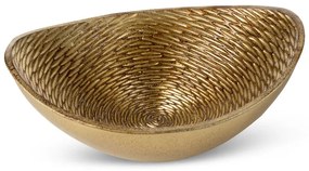 Dekorstudio Ozdobná miska MARGOT(01) 23x18x9cm v zlatej farbe