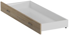 Úložný box pod posteľ IKAROS 200 cm, dub sonoma