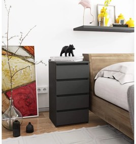 Komoda CL4 40 cm grafitově šedá