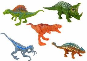 Lean Toys Sada figúrok Dinosaurov – 8ks. farebné