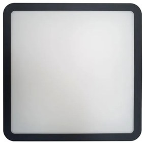 LED Kúp. stropné svietidlo ELLÉ LED/24W/230V 3000/4000/6500K 26x26 cm IP54 antr