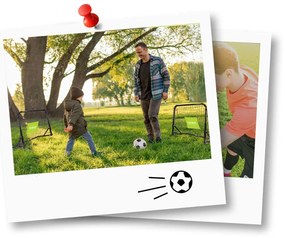 Neo-Sport Futbalové bránky - sada 2 ks - 60 x 45 x 25 cm NS-461