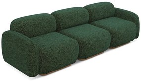 Tmavozelená pohovka 270 cm Ailani – Makamii