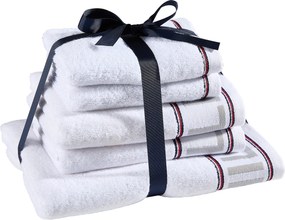 XXXLutz SADA FROTÉ UTERÁKOV, biela Tommy Hilfiger - Kúpeľňový textil - 005639108201