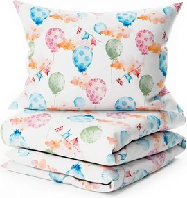 Krepové obliečky do postieľky Renforcé BALUNEA biele Rozmer obliečky: 45 x 65 cm | 90 x 140 cm