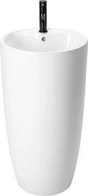 Rea Anya, voľne stojace umývadlo h-840, biela lesklá, REA-U6503