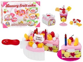 Lean Toys Súprava narodeninovej torty s príslušenstvom