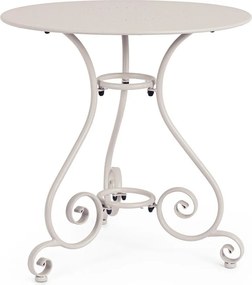 Oceľový okrúhly záhradný stolík ø 70 cm Etienne – Bizzotto