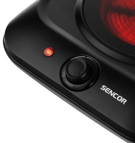 Sencor - Sklokeramický varič  1200W/230V