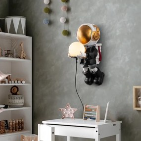 Detské nástenné svietidlo ASTRONAUT 1xE14/40W/230V medené