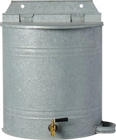 Ib Laursen Nástenná nádrž na vodu s kohútikom a mydelničkou Rustic 10,5 l