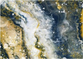 Obraz - Zlatá abstrakcia (70x50 cm)