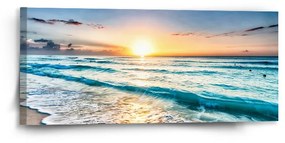 Sablio Obraz Vlny - 110x50 cm
