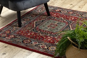 Koberec KESHAN, strapce 7275/53588 bordový / zelený