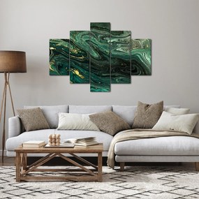 Obraz - Zelený mramor (150x105 cm)
