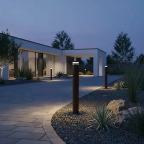 Ideal Lux - LED Vonkajšia lampa BOEING LED/14W/230V 100 cm IP65 hnedá