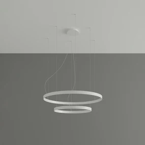 Závesné LED svietidlo Rio 2 55/78, 2x LED 80w, 3000k, w