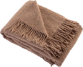 Boucle deka 140x200cm ťavia