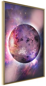 Artgeist Plagát - Unknown Planet [Poster] Veľkosť: 20x30, Verzia: Zlatý rám