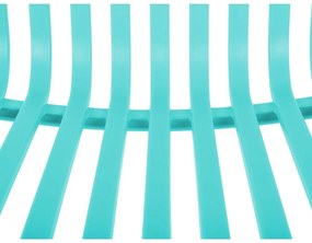 Tyrkysová plastová jedálenská stolička Glee – Leitmotiv