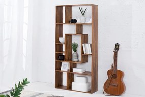 Policový regál Makassar II 180cm Sheesham