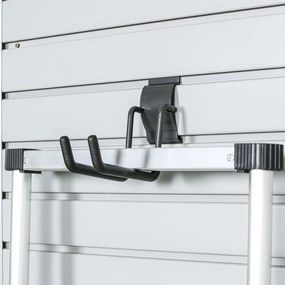 Závesný panel STORIA, 300 x 17 x 2440 mm, sivá