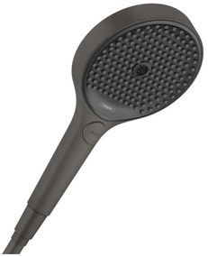 Hansgrohe Rainfinity, ručná sprcha 130 3jet EcoSmart, kartáčovaný čierny chróm, HAN-26865340