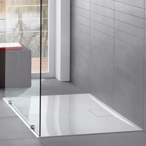 VILLEROY &amp; BOCH Architectura MetalRim obdĺžniková sprchová vanička akrylátová, štandardný model, protišmyk VilboGrip (C), 900 x 750 x 48 mm, biela alpská, UDA9075ARA248GV-01