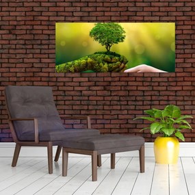 Obraz - Matka krajiny (120x50 cm)