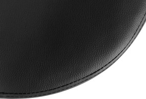 Barová stolička Ponte - koženka, čierny rám - čierny rám