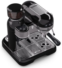 Klarstein Bella Café, espresso kávovar, vrátane mlynčeka, 1550 W, 20 bar, 1,4 litra