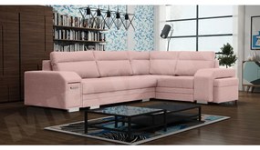 Rohová sedačka s barom Florio, Strana: ľavá, Dostupné poťahy: Inari 94