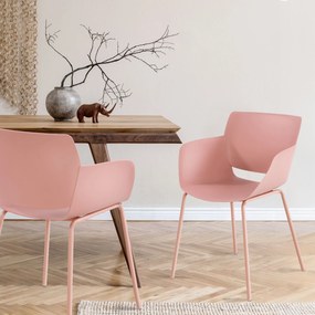 Stolička Alpena - ružová