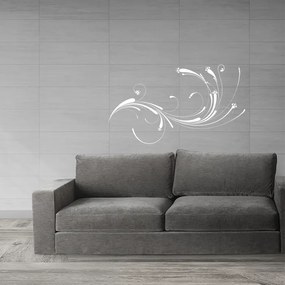 Sablio Samolepka na stenu: Point ornament - 28x60 cm