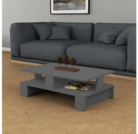 Asir Konferenčný stolík MANSU 27,5x80 cm antracit AS0761