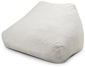 Krémový menčestrový sedací vak Sofa Snug – SLOWDOWN