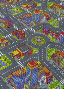 Koberce Breno Metrážny koberec BIG CITY 97, šíře role 400 cm, viacfarebná