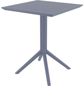 SKY FOLDING 60 sklopný záhradný stôl dark grey