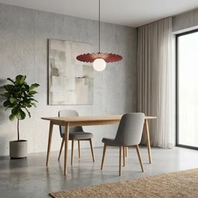 Luster na lanku UMBRA 1xG9/8W/230V červený