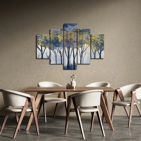 Obraz jeleňa v lese (150x105 cm)