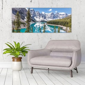 Obraz - Národný park Banff (120x50 cm)