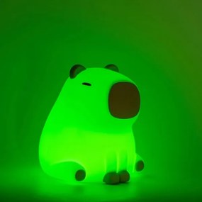 LED RGBW Stmievateľná detská lampa LED/1W/5V USB 1200 mAh kapybara