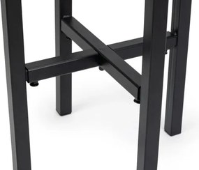 Stojan na kvety PILLAR čierny