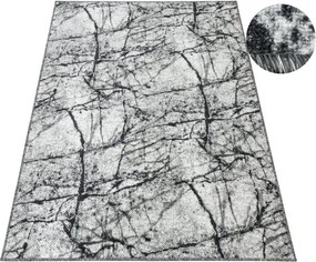 Metrážny koberec Grain 19 sivý